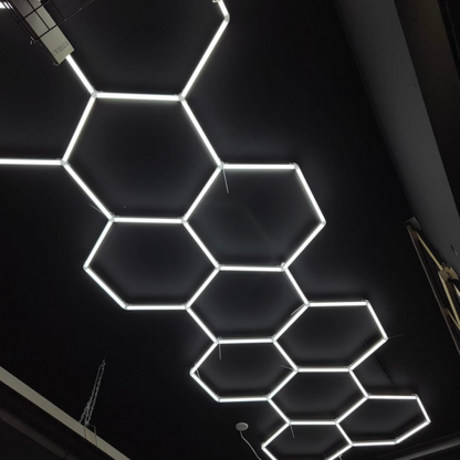 8 Hexagon LED light