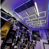 Zig Zag model LED light + frame