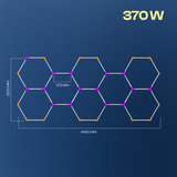 Hexagon LED-valosarjat