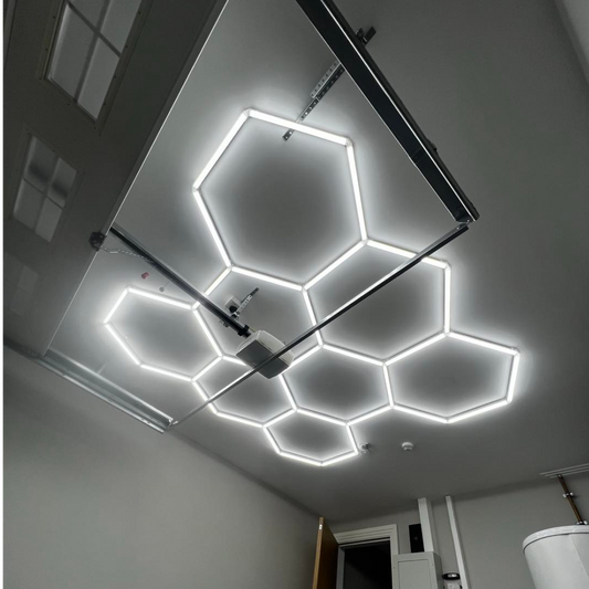 8 Hexagon LED-valo