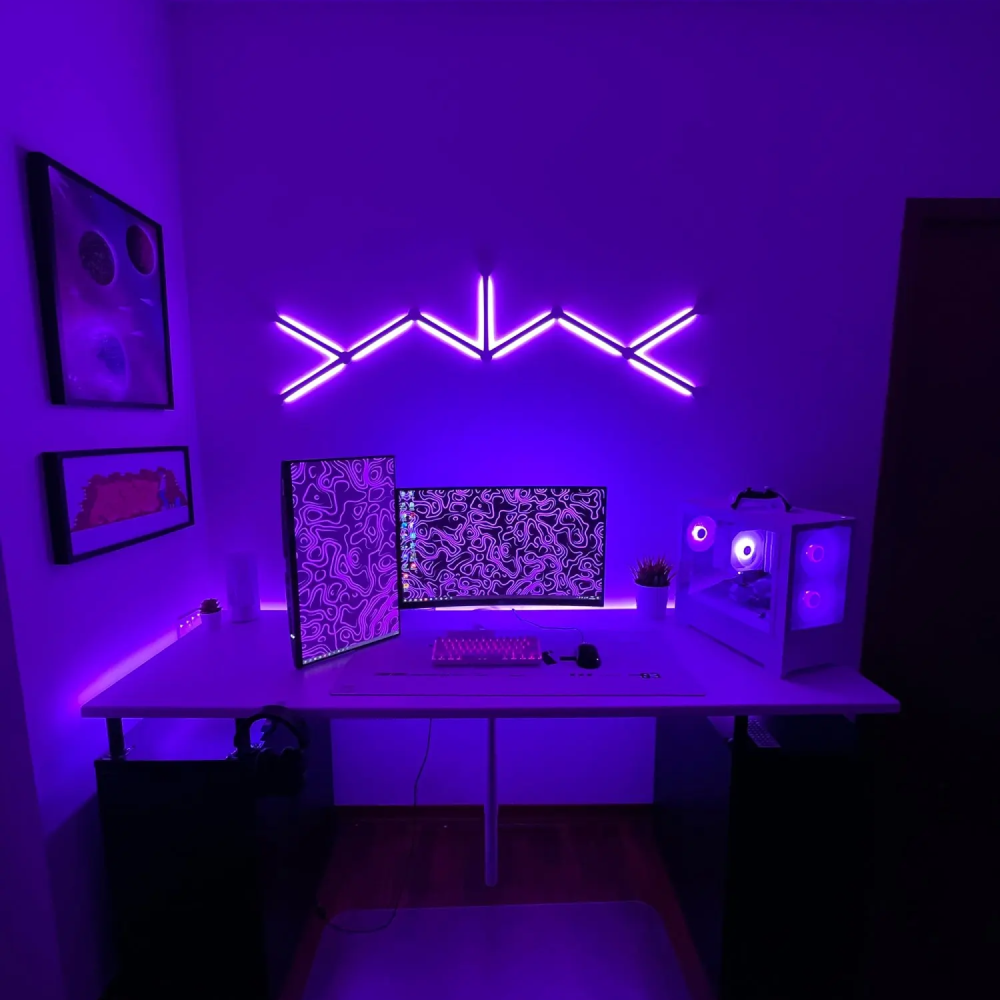 LED smart light panel Starter Kit 9 pcs 