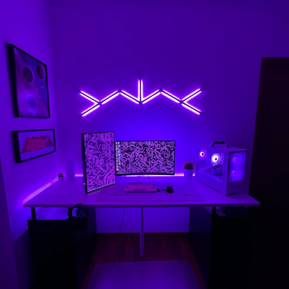LED smart light panel Starter Kit 9 pcs 