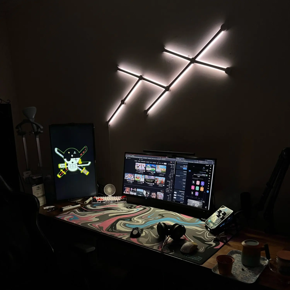 LED smart light panel Starter Kit 9 pcs 