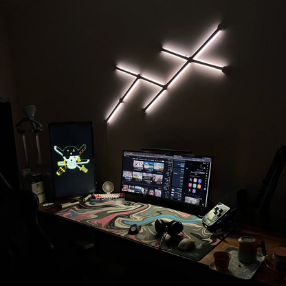 LED smart light panel Starter Kit 9 pcs 