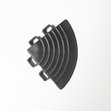 Corner for floor plastic tiles