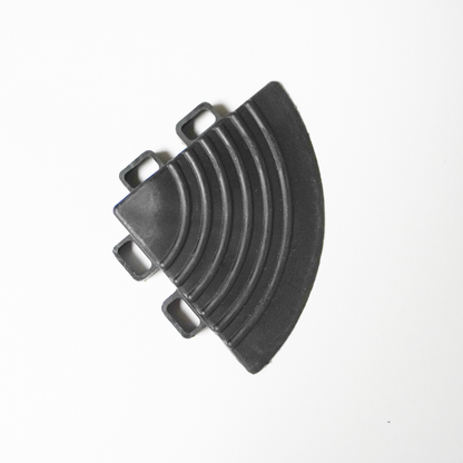 Corner for floor plastic tiles