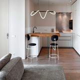 Nordic Modern Flex Neon 360 LED hanging lamp, Silica gel