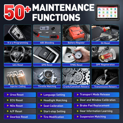 Launch X431 PRO3S+ Elite – Car Diagnostic Scanner and J2534 Programming Tool with SmartLink C2.0 Connection