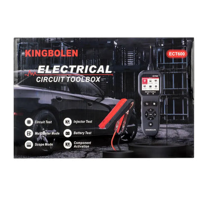 Kingbolen ECT600 Car Circuit Tester 12V/24V – Electrical Tester, Troubleshooter, Diagnostic Tool, Professional Kit