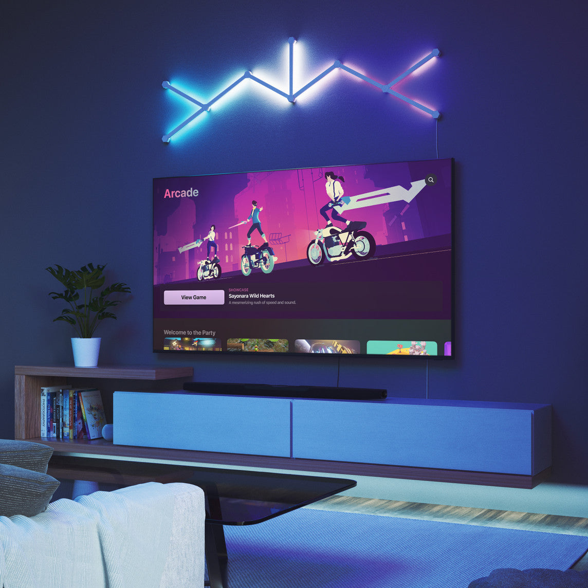 LED smart light panel Starter Kit 9 pcs 