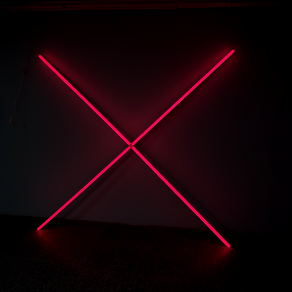 X malli LED-valaisin, 170 cm x 170 cm