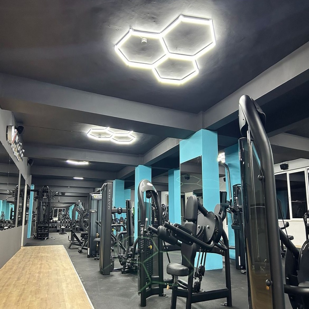 3 Hexagon LED light