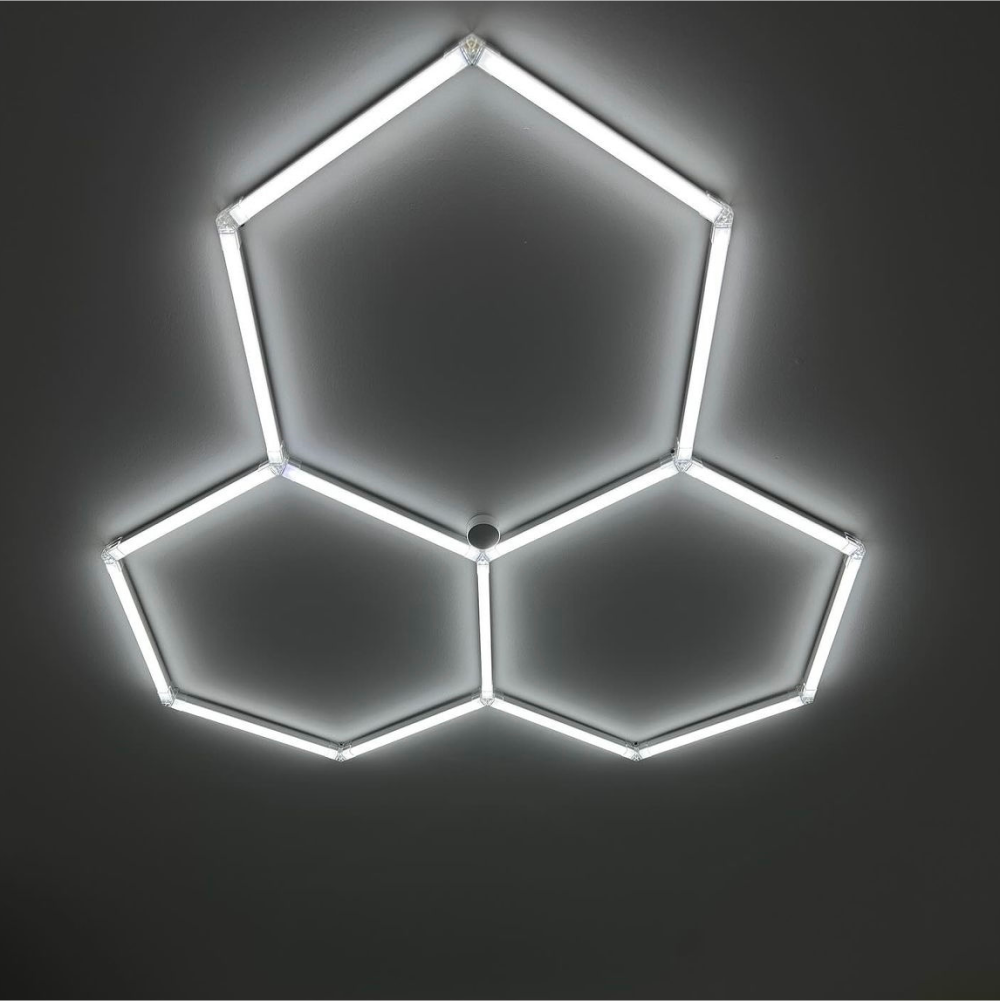 3 Hexagon LED light