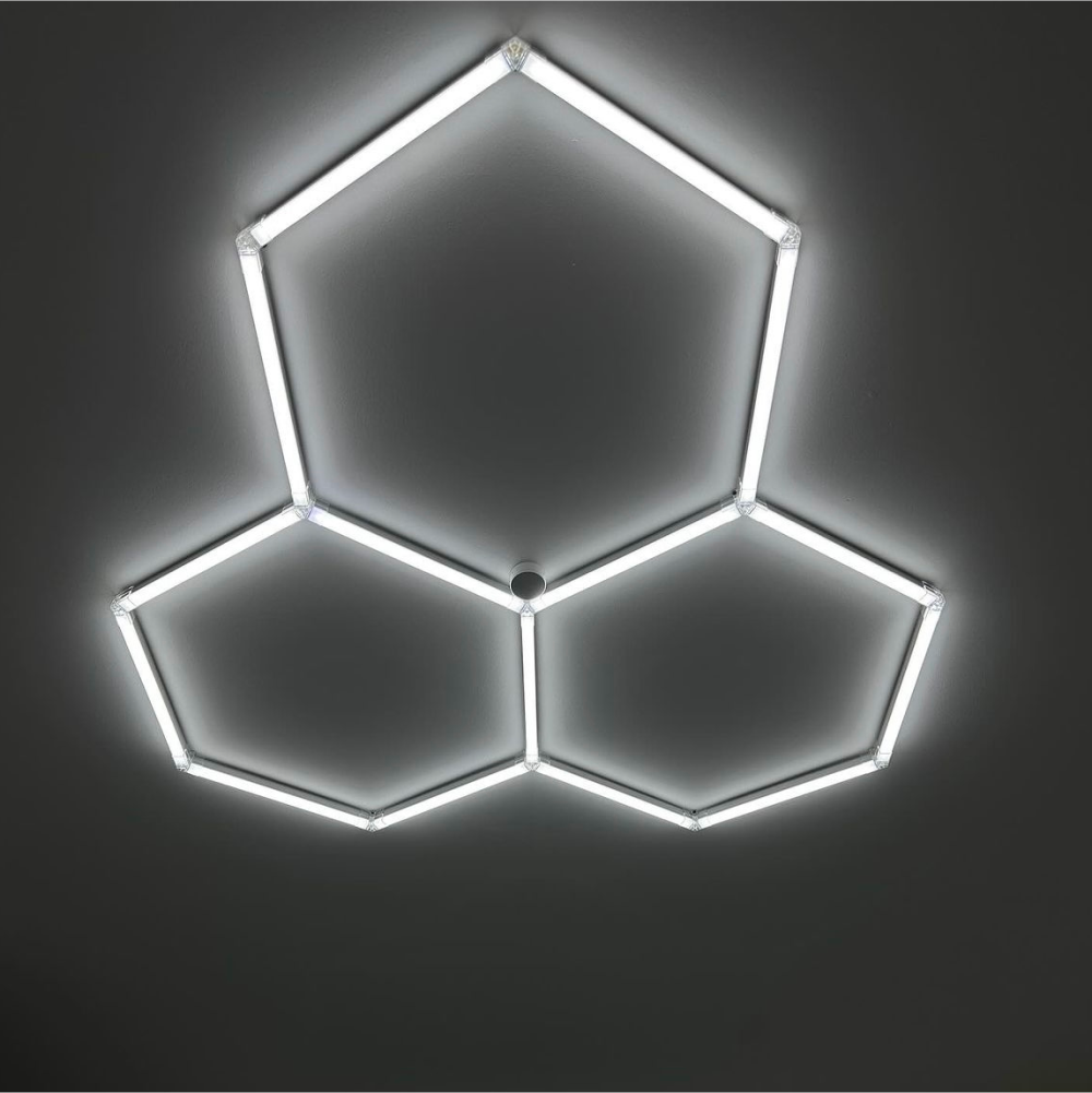 3 Hexagon LED-valo