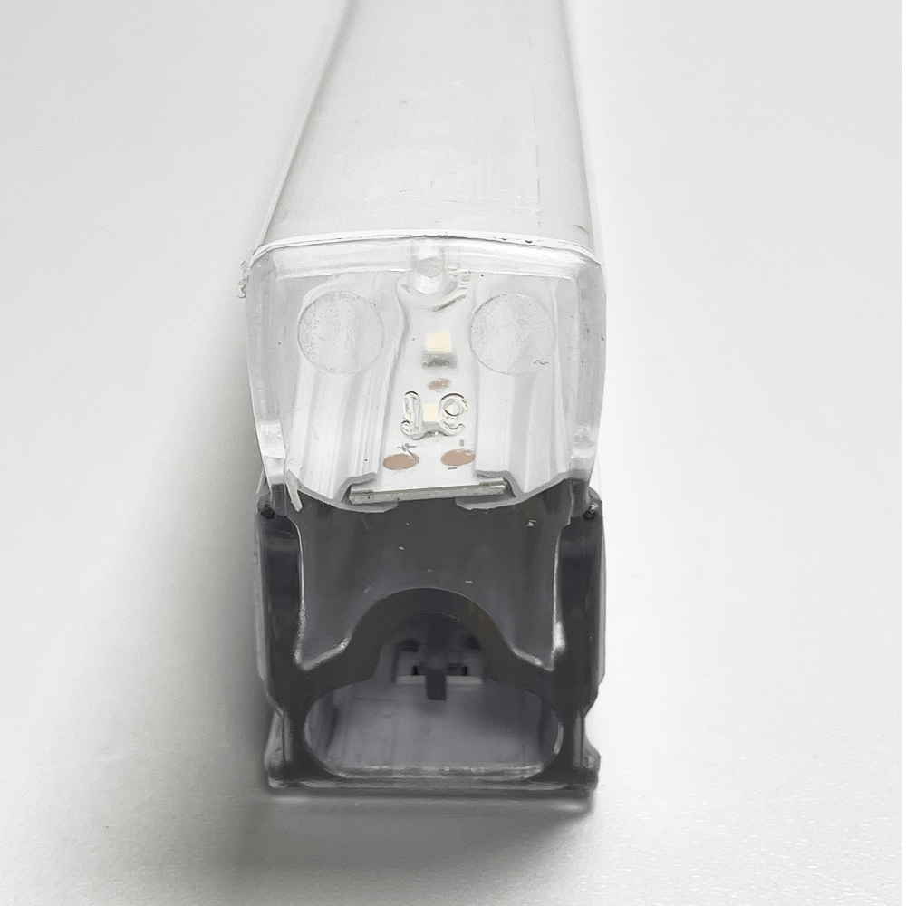 LED tube, 4000K, Non-dimmable, ZTC202, plastic housing, 3-pole, 44 cm