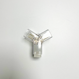 Y-corner connector with power cable adapter Hexagon LED light, 3-pole
