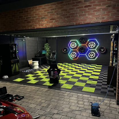 5 RGB Hexagon lamp