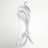Power cable, 3-pole, 2 m, white 