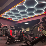 15 Hexagon LED light + Red frame