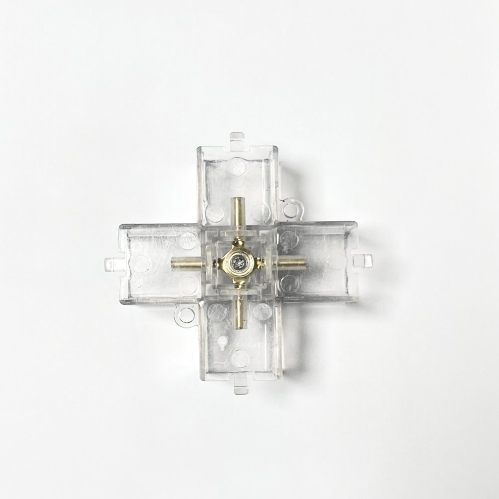 X-connector Hexagon LED light, 2 - pole
