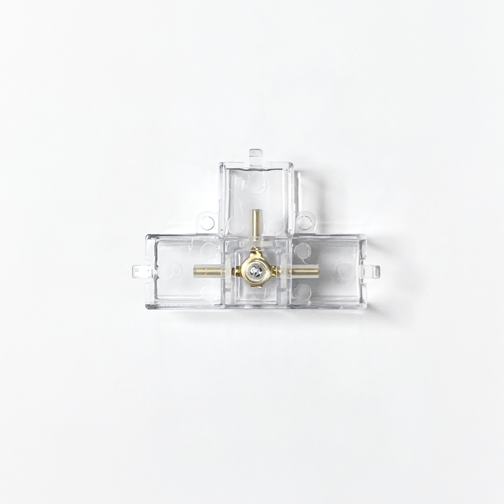 T-connector Hexagon LED light, 2 - pole 