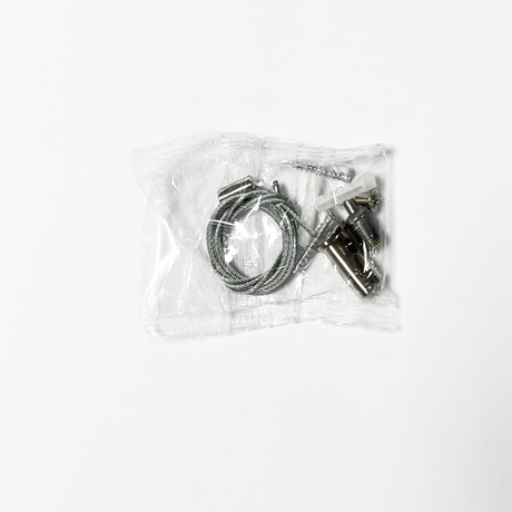 Wire suspension kit, 8 pcs, 1 m