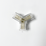 Y-connector Hexagon LED light, 3-pole 