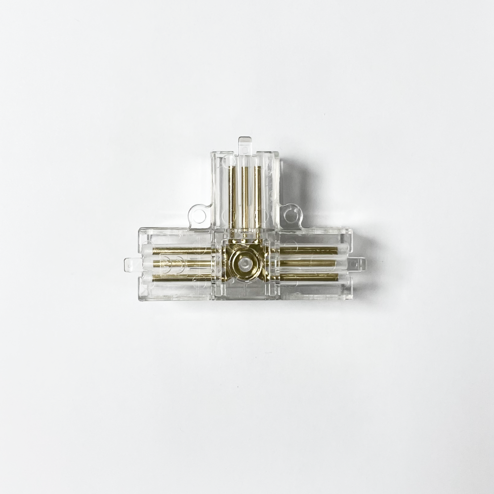 T-connector Hexagon LED light, 3-pole 