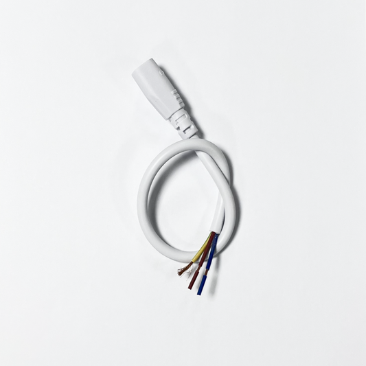 Power cable, 3-pole, 25 cm 