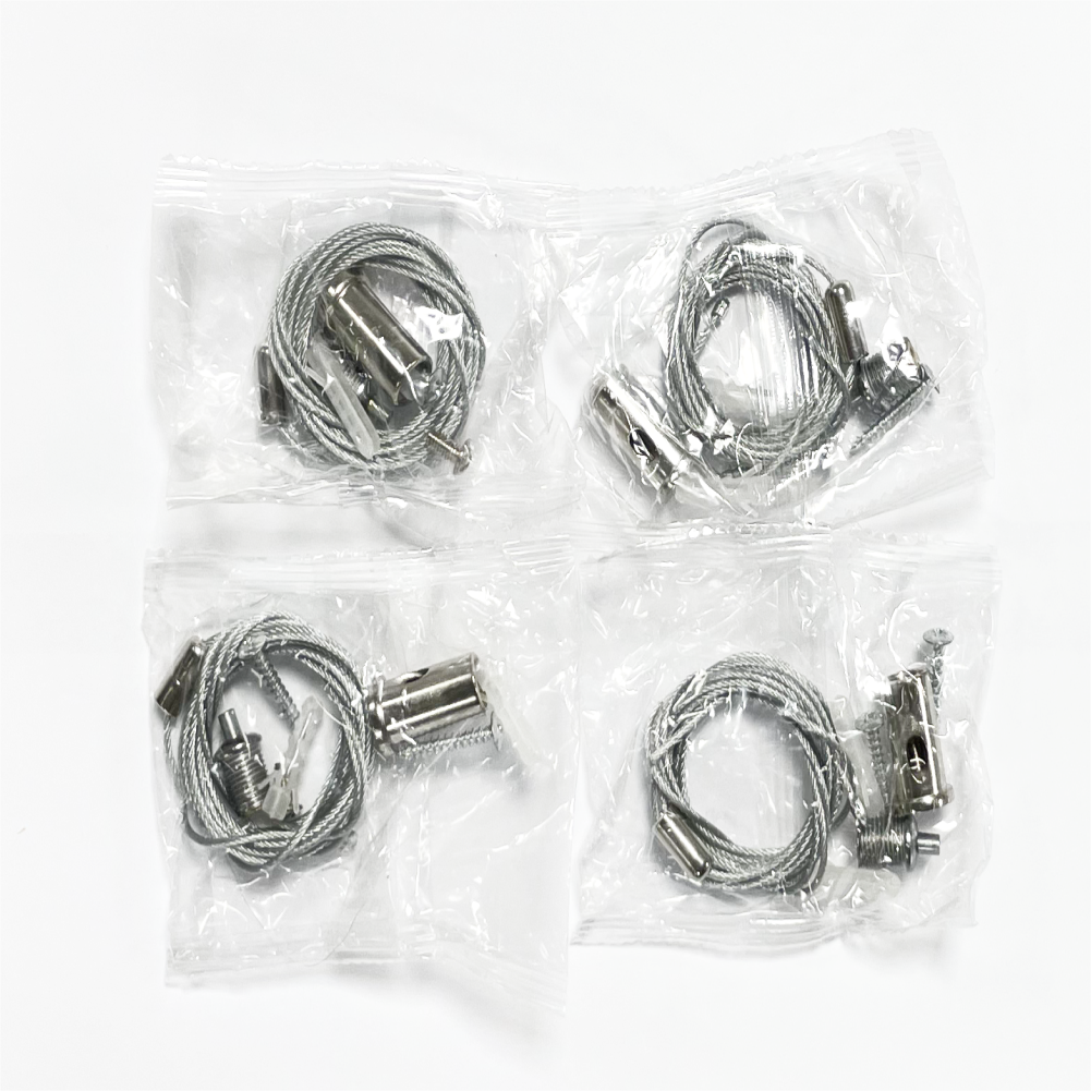 Wire suspension kit, 4 pcs, 2 m