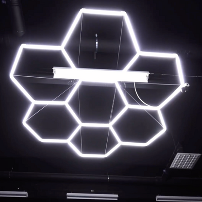 7 Hexagon LED light
