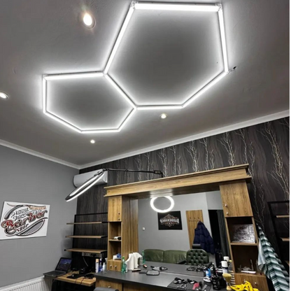 2 Hexagon LED light 