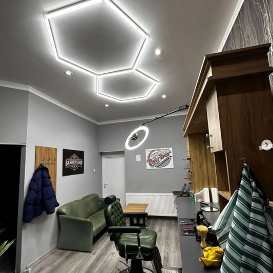 2 Hexagon LED light 