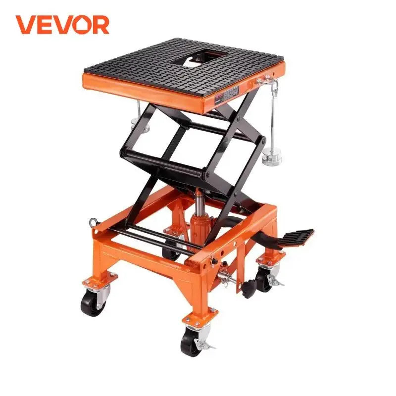 VEVOR Moottoripyöränostin saksinostin hydraulinen, 350 lbs