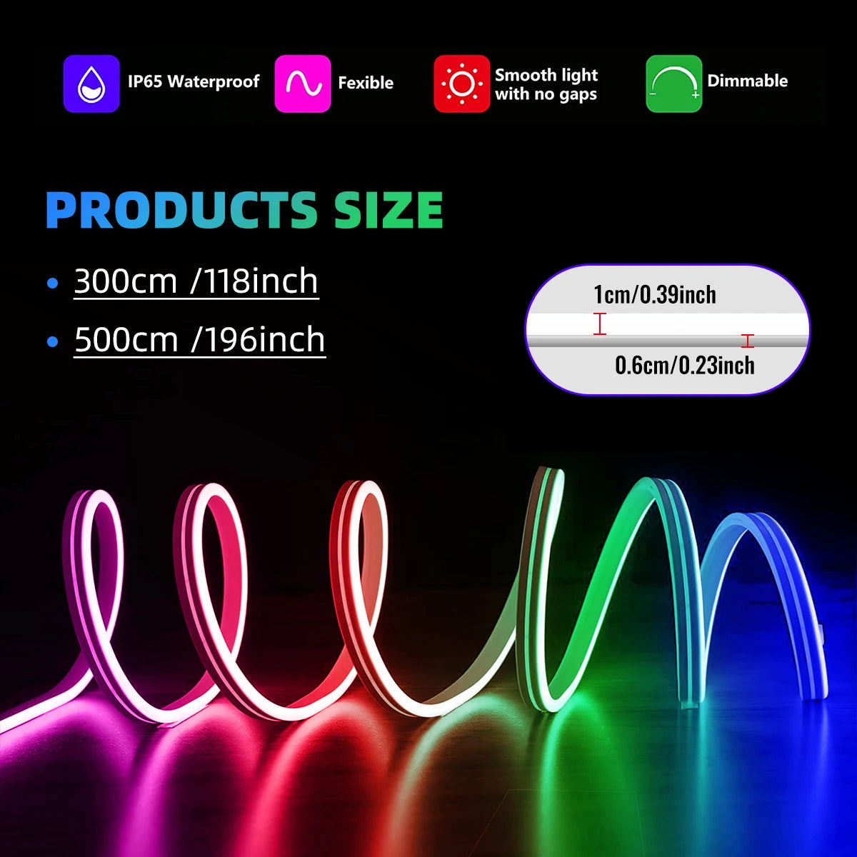 RGB Neon LED Strip Light