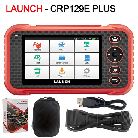 LAUNCH X431 CRP129E PLUS - OBD2-autoskanneri ja diagnostiikkatyökalu