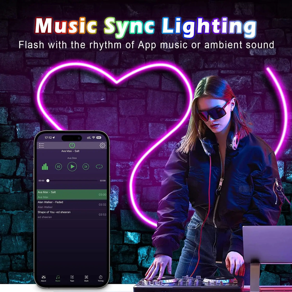 RGB Neon LED Strip Light
