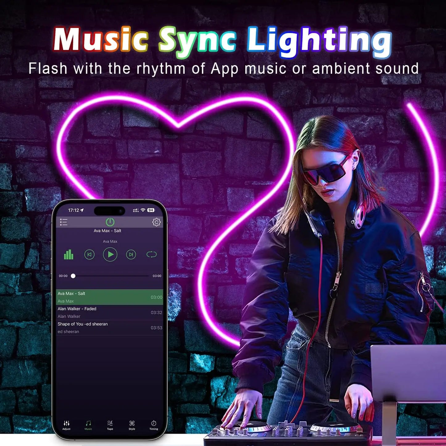 RGB Neon LED Strip Light