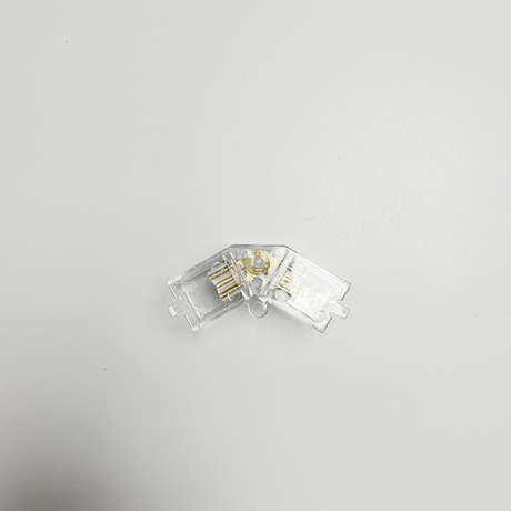 V-connector Hexagon LED light, 3-pole, for dimmable lights 0–100%