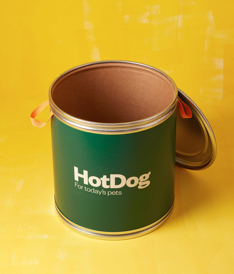 HotDog Pets koiran ja kissan ruokasäiliö – säilytysastia, 40L / 50L