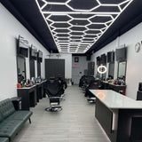 15 Hexagon LED light + frame, 6500K, Dimmable