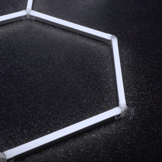 New dimmable version of 5 Hexagon LED light, 0-100%