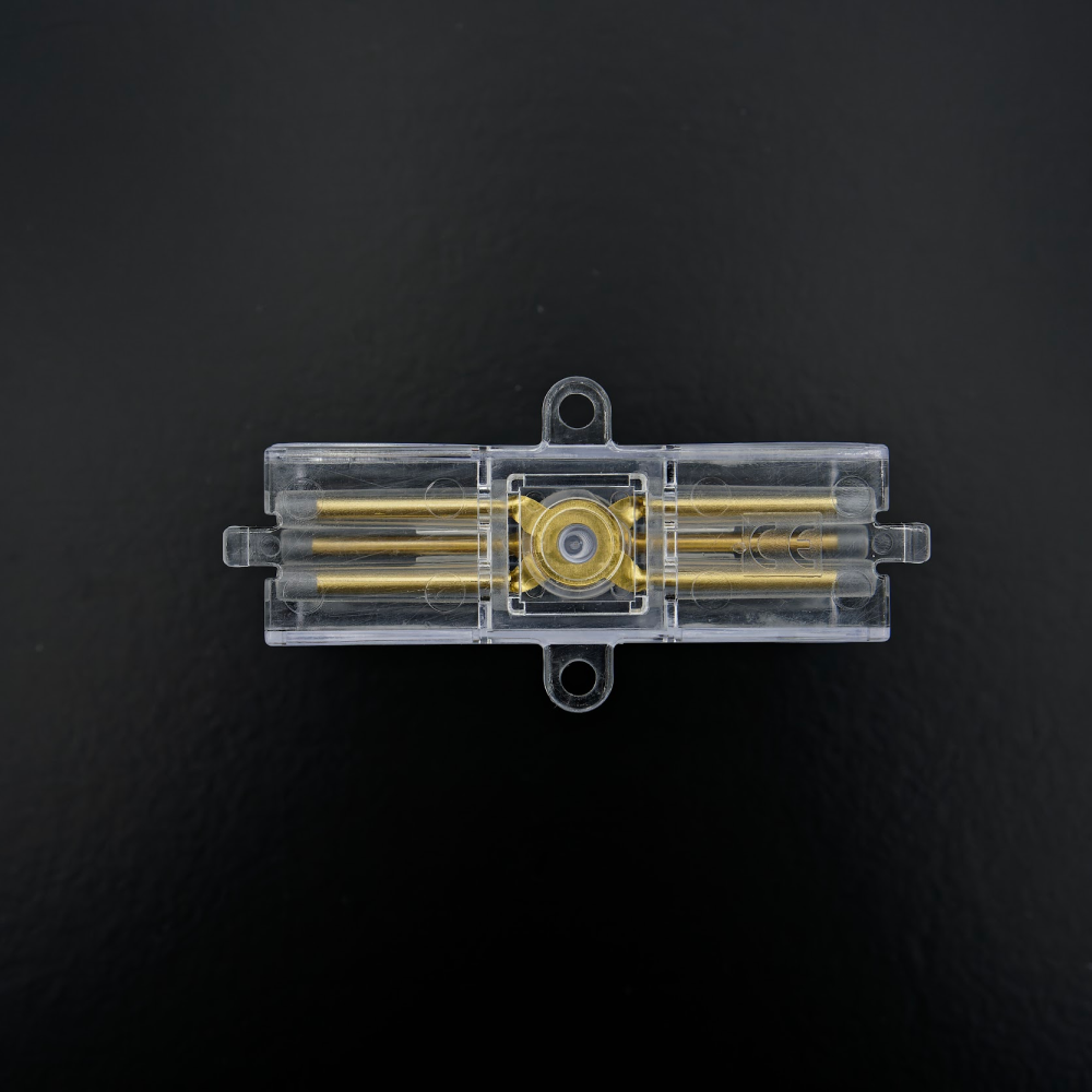 180° connector Hexagon LED light, 3 - pole 