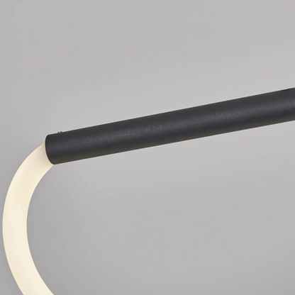 Nordic Modern Flex Neon 360 LED hanging lamp, Silica gel