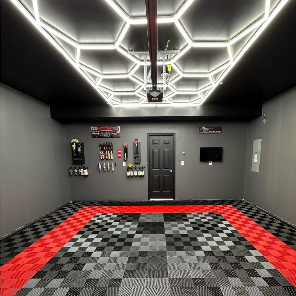 14 Hexagon LED-valo + kehikko
